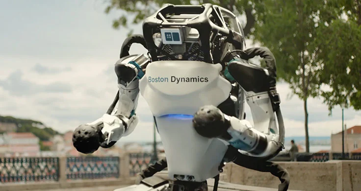 Bostong Dynamics humanoid robot