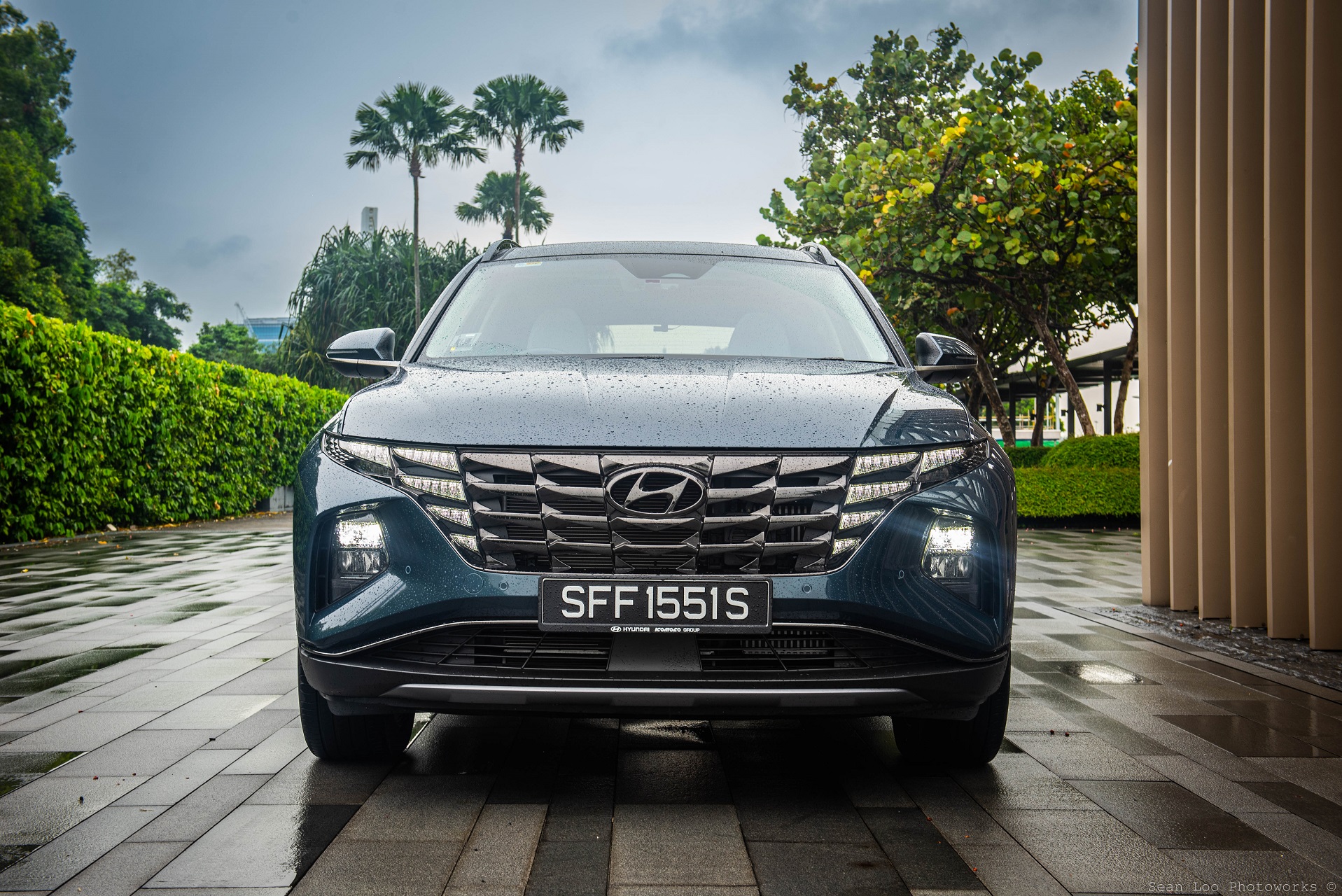 Hyundai Tucson Hybrid Front Exterior