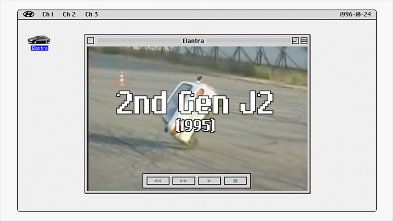 Hyundai Elantra 2nd gen J2