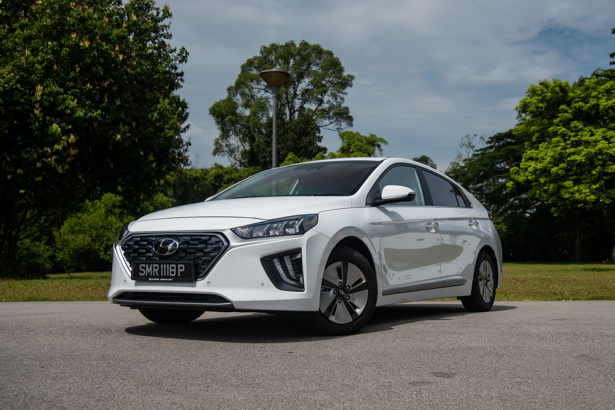 Hyundai Singapore IONIQ Hybrid front