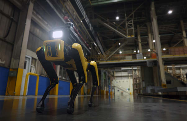 Boston Dynamic's Factory Safety Service Robot