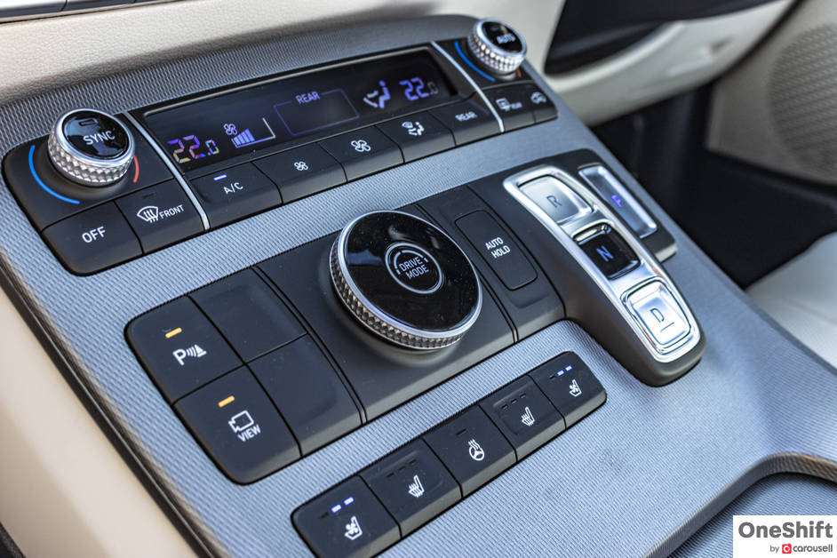 Hyundai Palisade button controls