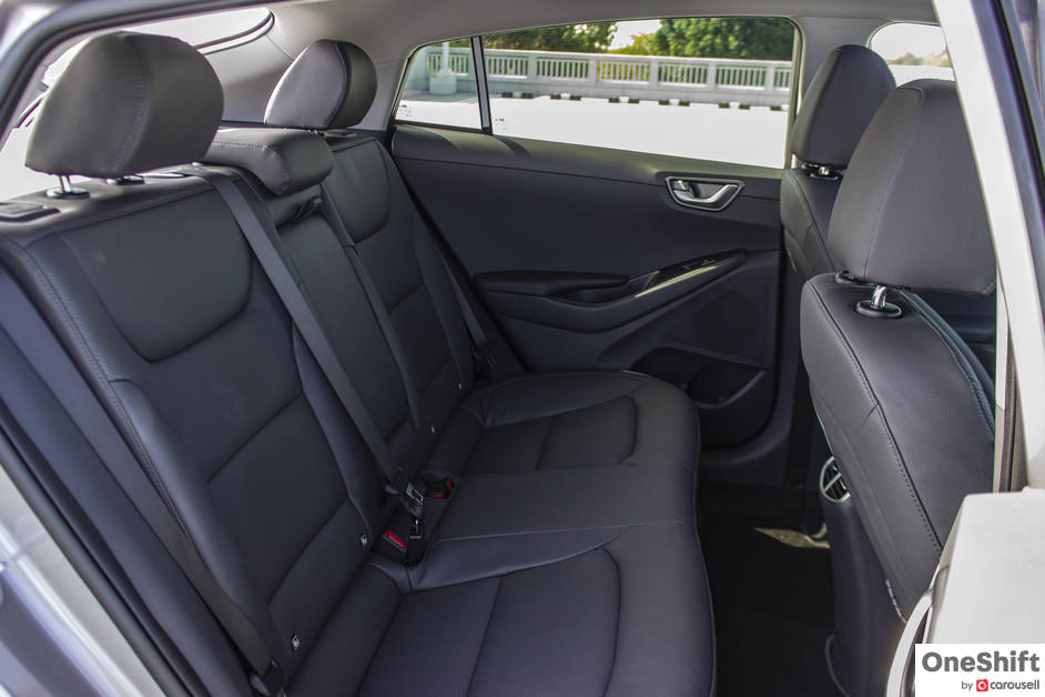 Hyundai Ioniq Hybrid rear seats