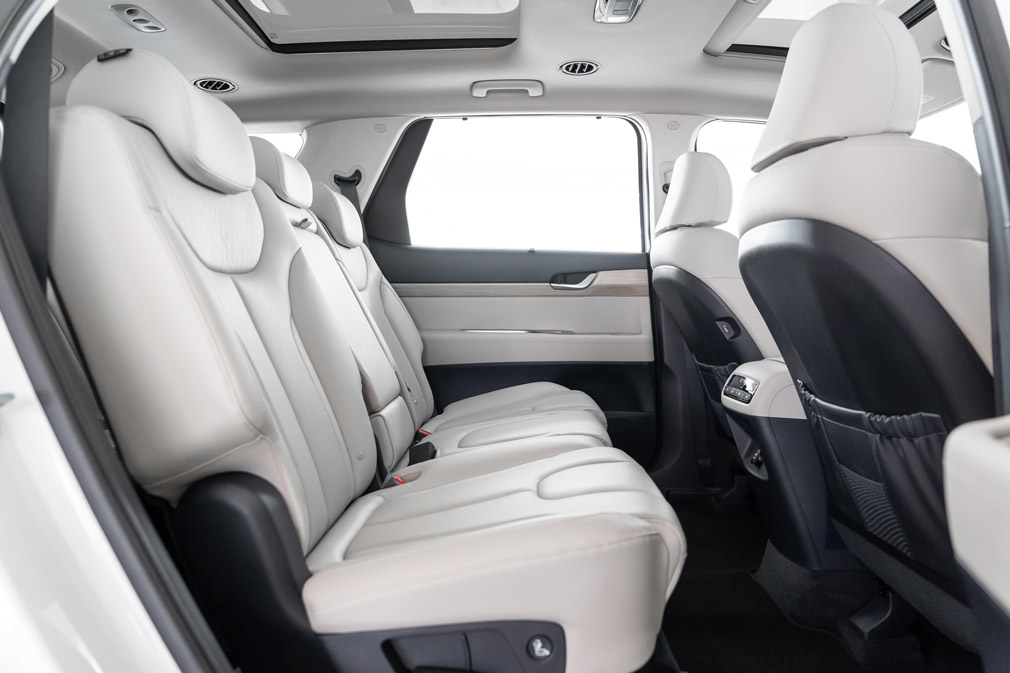 Hyundai Singapore Palisade roomy rear seats to lounge in