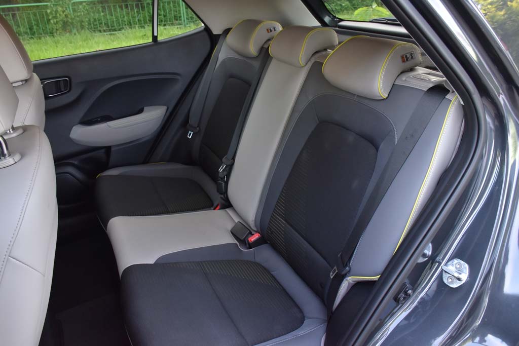 Hyundai Singapore Venue S back seat