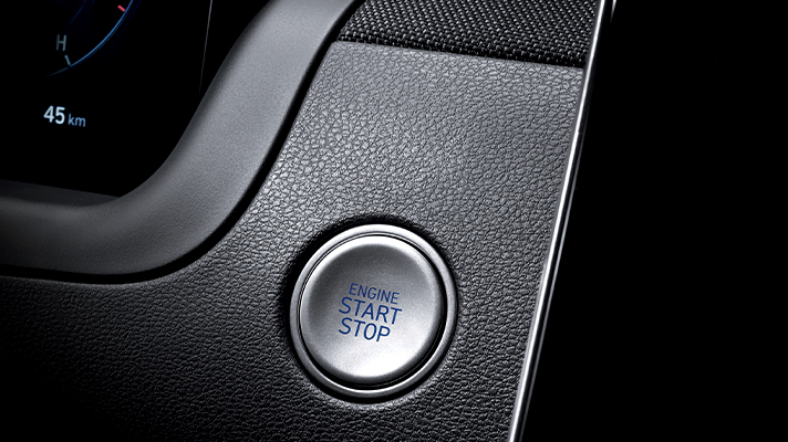 Hyundai TUCSON engine start button