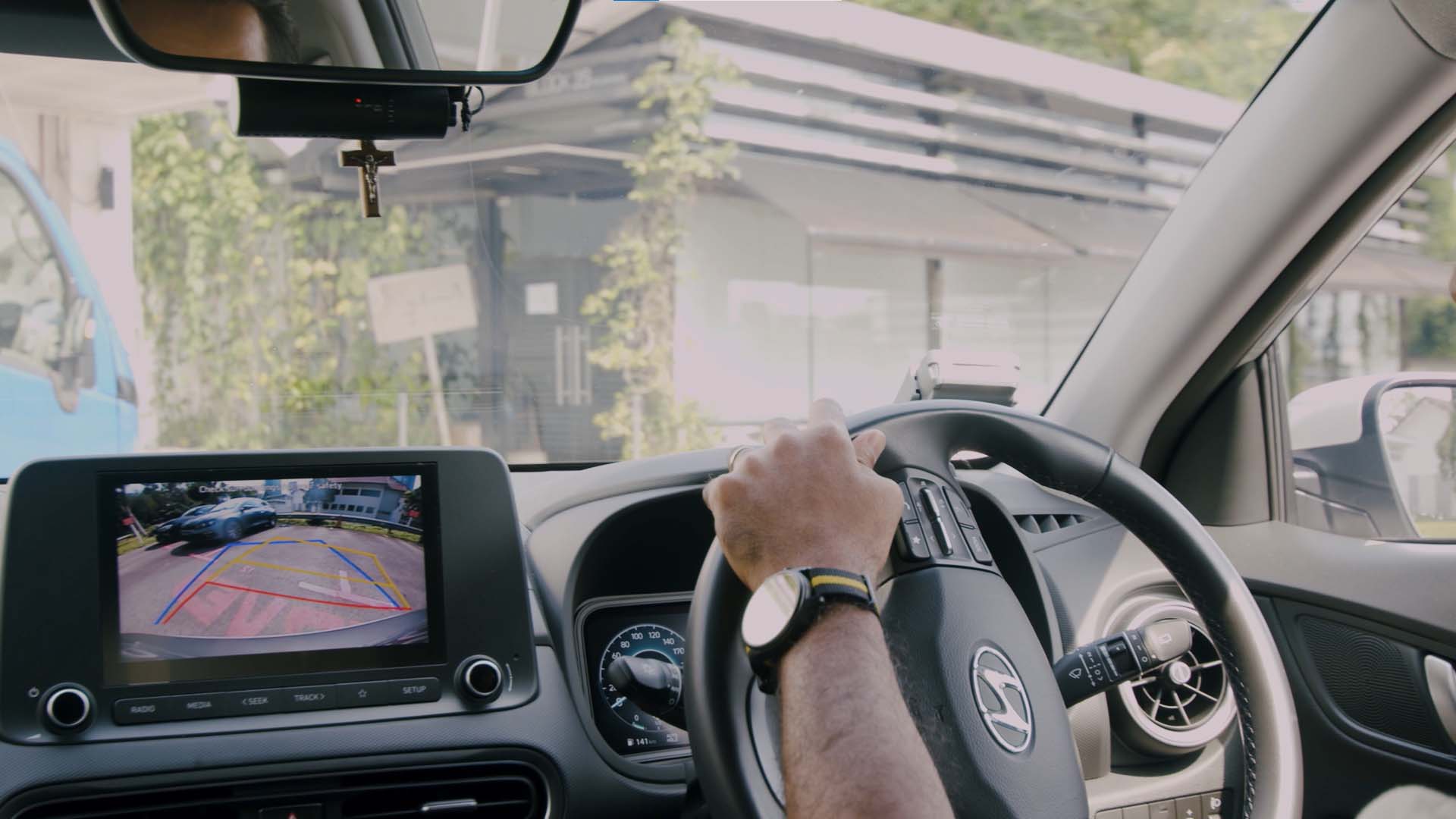 Hyundai KONA hybrid interior