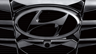Hyundai TUCSON dark chrome emblem
