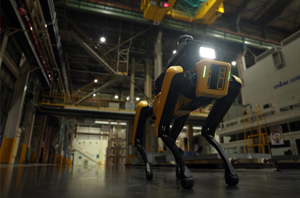 Boston Dynamic's Factory Safety Service Robot