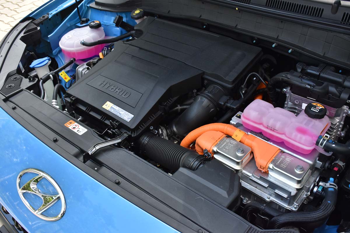 Hyundai KONA Hybrid engine