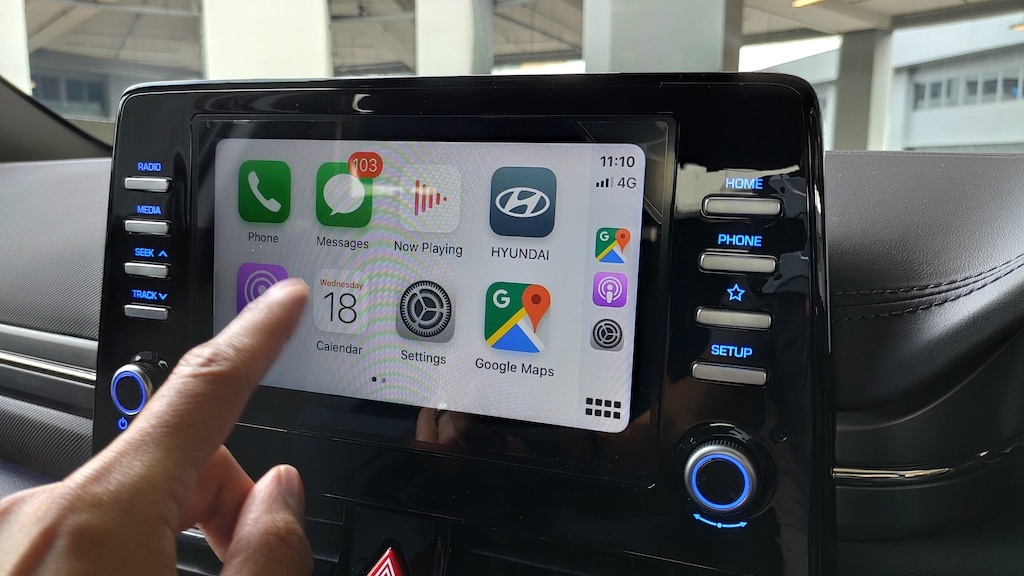 Hyundai Ioniq Hybrid Apple Carplay