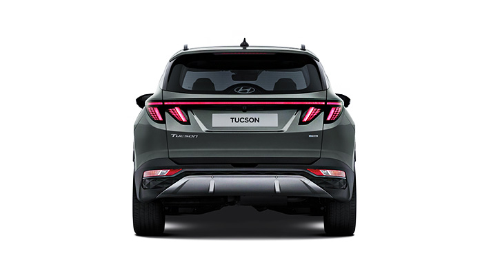 Hyundai TUCSON back view