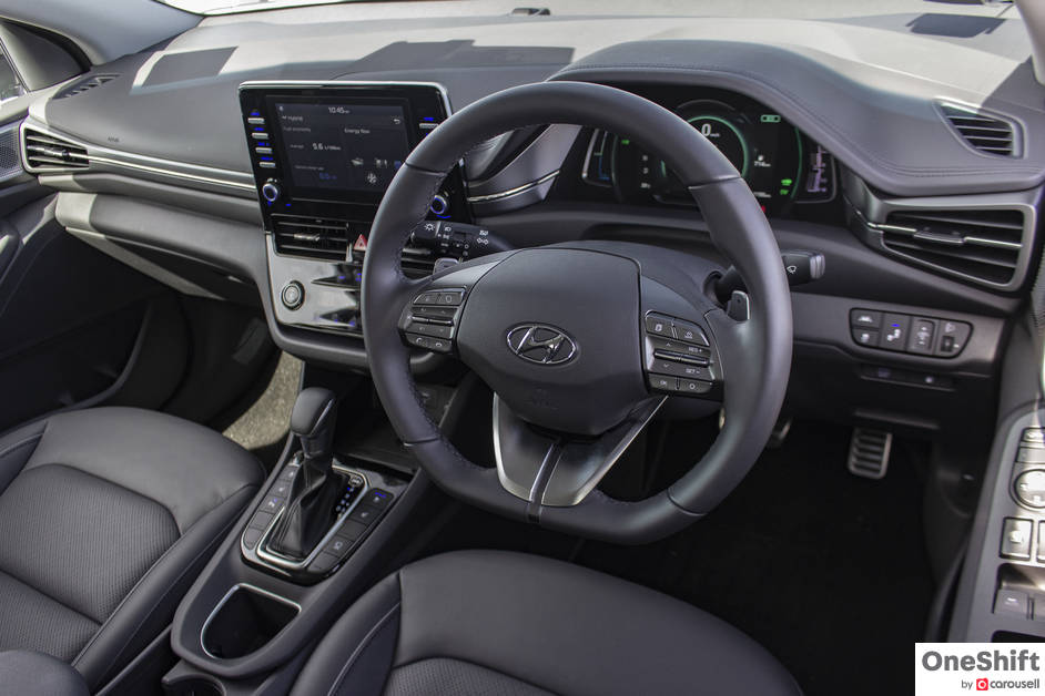 Hyundai Ioniq Hybrid driver cockpit